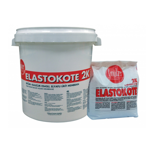 Elastokote 2K 1052 - Bitumen-Rubber Based, Cement and Fiber Modified Double
