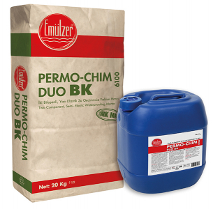 Permo-Chim Duo BK - Two Component, Elastic, Waterproofing Mortar