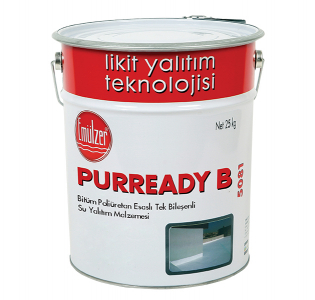 Purready B - Bitumen-Polyurethane-Based Single-Component Waterproofing Material
